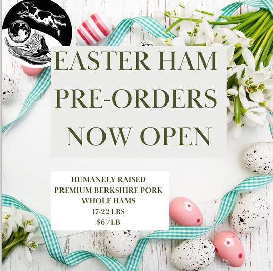 Easter Ham Pre-Orders NOW OPEN!